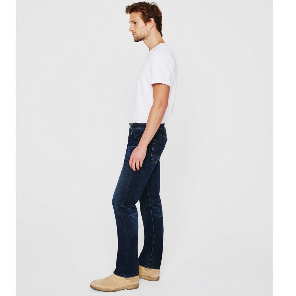 AG Adriano Goldschmeid Graduate Indigo Blue Jeans for Men size 36 X 32